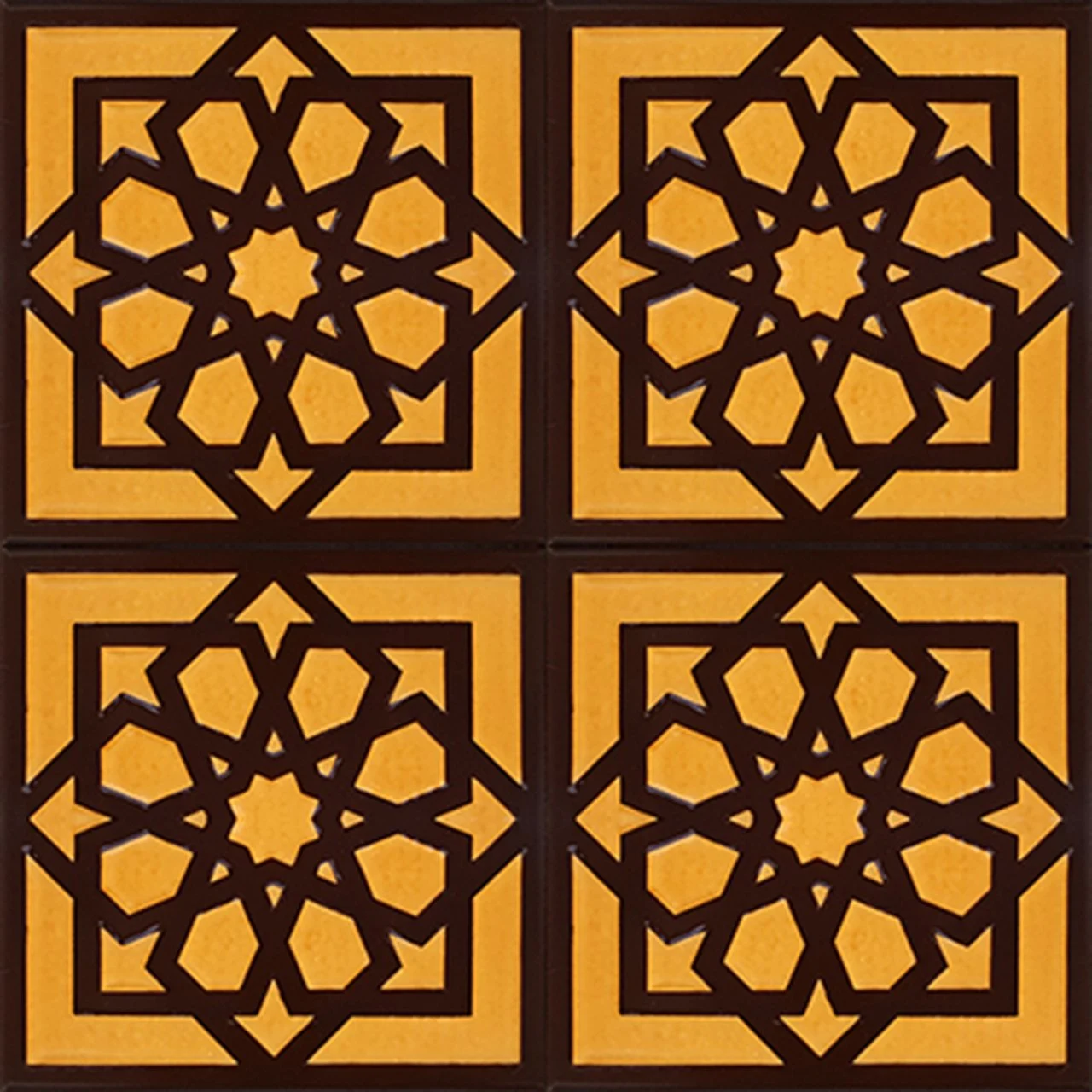 ÇİNİ KAROLAR 20X20 D-101 Kahve